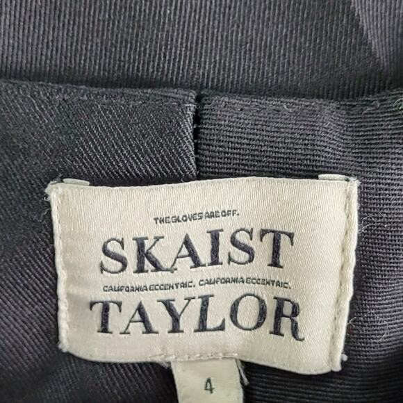 Skaist Taylor Tuxedo Stripe Stretch Wool Pants size 4 - Picture 5 of 7